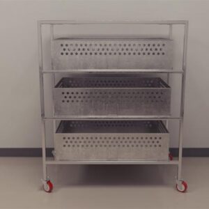 Guinea Pigs Pans and Trolley