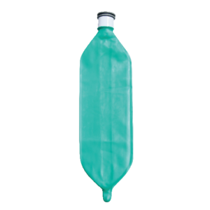 Breathing bags in an anesthetic system are collapsible ellipsoid containers that serve as a reservoir for anesthetic gases and as a mean for manual ventilation